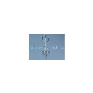 Monitoring System Power Supply Solar And Wind Powered Street Lights