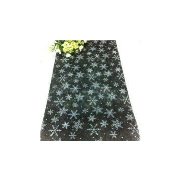 Glittered Snowflake Table Runners