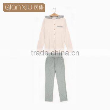 Eco-friendly Qianxiu Inventory Stock Long Cotton Nighties For Women photo-5