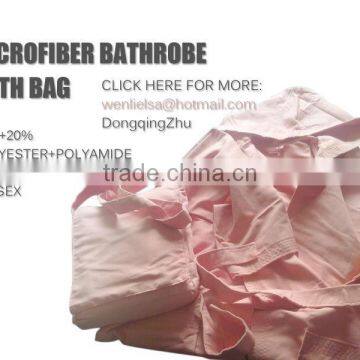 Microfiber Bathrobe With Bag