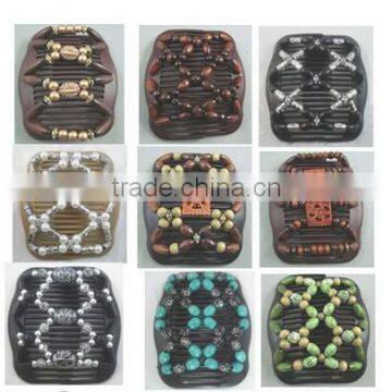 2016 Newest Design Korean Style Shining Crystal Beads Magic Hair Comb for Promotional Gifts photo-5