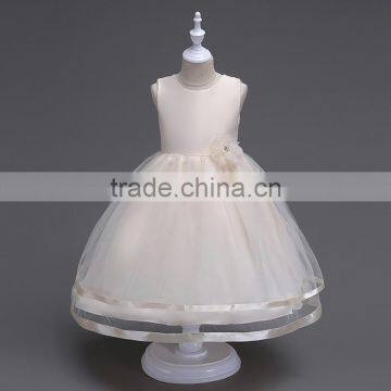 Elegant pretty princess beautiful model kids girls fashion western gowns party dress