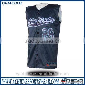 Cheap Custom Baseball Jerseys, Sleeveless Baseball Jersey 2017 photo-4