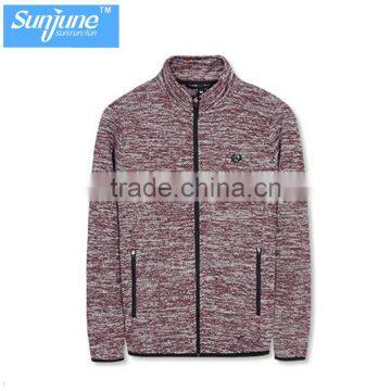Wholesales Long Sleeve Cation Fabric Zip up Fleece Jacket photo-4