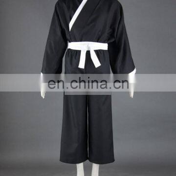 Sunshine-Free Shipping Bleach Gotei Thirteen Renji Abarai Lieutenant of the 6th Division Soul Reaper Kimono Anime Cosplay Costu