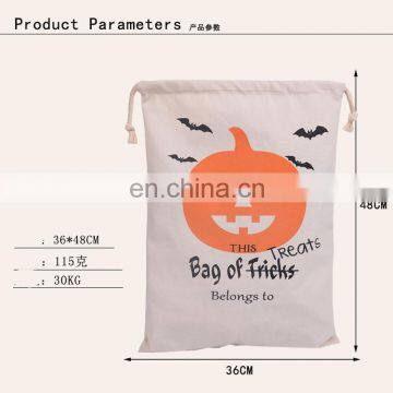 factory whloesale Canvas party halloween bags