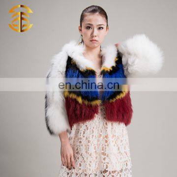 Factory Wholesale Customized Size Genuine Lady Real Fox Fur Coat