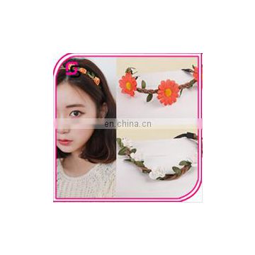 new fashion bride flower headband festiver wedding hair band