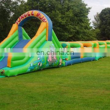 portable assault obstacle course inflatable / inflatable obstacle assault course hire