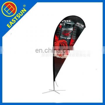 2016 competitive price high quality custom beach flags for wholesale