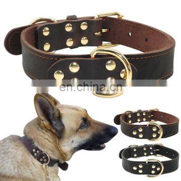 High Quality Genuine Leather Dog Collar Manufacturer photo-5