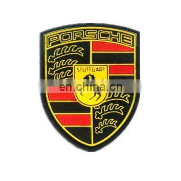 custom clothing garment rubber silicone badges