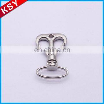 New Products 2017 Innovative Product Hardware With Key Square Ring Snap Hook Customize For Handbags