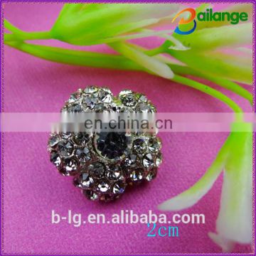 Welding on rhinestone garment accessories Bailange bridal hot sell custom pearl sewing buttons