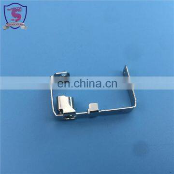 Custom small sheet spring metal clips u shape stamping clips