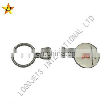 wholesale promotional trolley caddy coins key chains