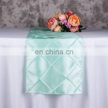 Pintuck Taffeta Table Runner