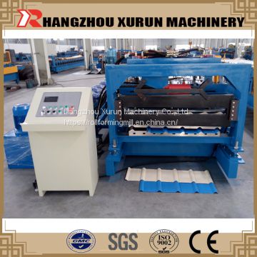 Steel Tile and Trapezoidal Sheet Double Layer Forming Dual Level Roll Forming Machine