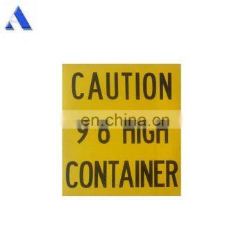 Weight Number Letter Zebra Mark Shipping Container Decal