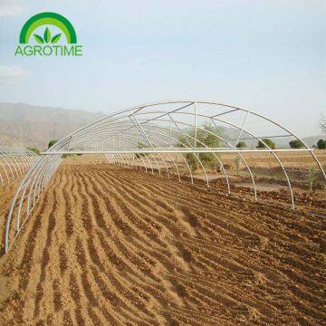 2019 Low Cost Single Tunnel Plastic Film Greenhouse With Hydroponic System for Vegetables photo-3
