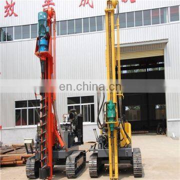 Highway Hot Sale Road Guard Rail Hydraulic Screw Piledriver