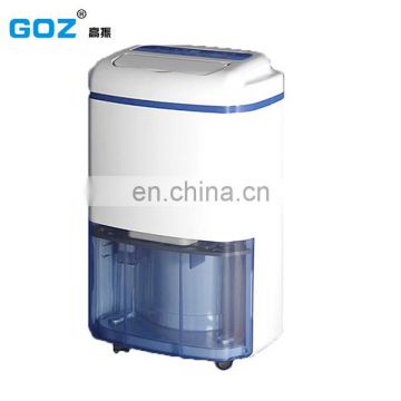 High efficiency home dehumidifier with reliable electrical components