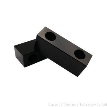OEM customized Black anodized CNC machining aluminum parts