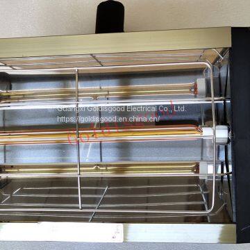 2000Вт портативный инфракрасный ламповый нагреватель для лака с углеродными нагревательными лампами photo-2