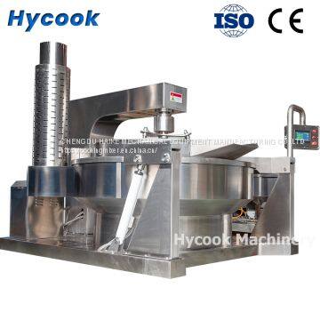 100L - 650L Industrial Electric Tilting Automatic Planetary Cooker Self Stirring Gas Cooking Pot With Mixer photo-2