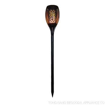 Solar Flame Lamp, Outdoor Waterproof Flickering Flames Torches Landscape Decoration Lighting Dusk to Dawn Auto On/Off