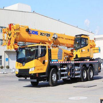 Xcmg 35 Ton Hydraulic Crane XCT35 5-section Mobile Crane 2020 New Model XCMG CRANE