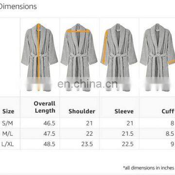 Top Grade Printed Bathrobes Bathrobe Cotton Disposable Bathrobe
