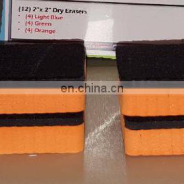 Square EVA Strong Magnetic Felt Whiteboard Eraser With Printing Logo photo-3