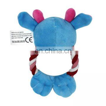 Hot Sale Fashion Colorful Pet Toy Wholesale Squeak Animals Shape Dog Plush Toys photo-4