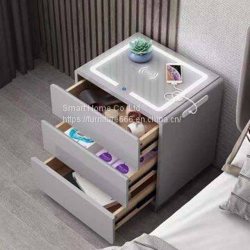 Intelligent wireless charging multifunctional cabinet