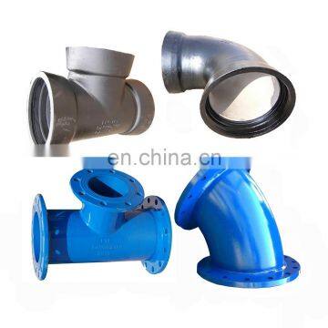 ISO2531 EN545 BS EN598 Ductile Iron Cast Iron Pipe Fittings