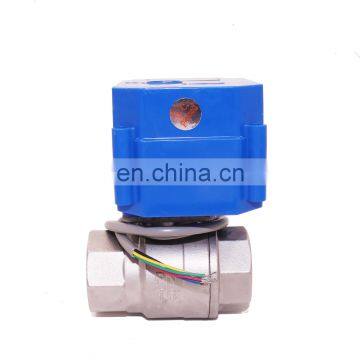 2-way Motorized Ball Valve Electric Actuator 1" BSP/NPT DC/AC12V DC/AC24V for Irrigation Equipment,drinking Water Equipment photo-4