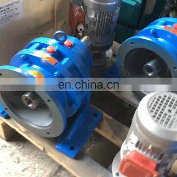 cycloidal worm gear speed reducer motor