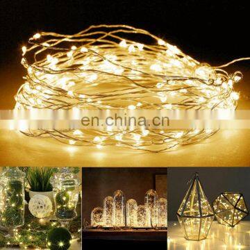 10 100 LED Light Decoration With 24 Keys Remote Control Copper String Led for Wedding Party photo-5