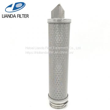 Stainless steel cylindrical wire mesh filter cartridge for water filtration