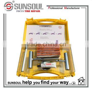 SUNSOUL China promotion gift tire repair kit bike repair motorcycle tire tool ABTK05