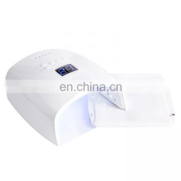 Asianail Professional Sun X 54w Lcd Display Automatic Sensor Uv Led Gel Wireless nail lamp