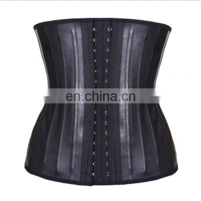 Plus Size Slimming Breathable Bondage 25 Steel Bone Latex Waist Trainer Private Label Corset