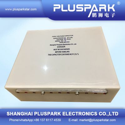 100kV 600nF HV Capacitor 0.6uF, High voltage pulse capacitor,PSE11080 0.6MFD 100000Volts DC