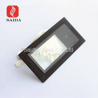 Factory Supply 6mm 8mm Black Printed Stepped Toughened Glass for Induction Cooker photo-3