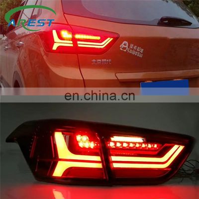 2PCS Car LED Tail Lights Fog Lights Daytime Running Lights DRL Tuning Car Accessories For Hyundai IX25 Creta 2014 - 2018