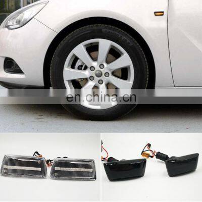 Led Dynamic Turn Signal Light Side Fender Marker Sequential Blinker For Opel Astra H MK5 Insignia Zafira Corsa D MK4 Meriva Adam