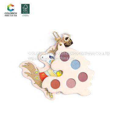 Wholesale Makeup Box China Style With Mirror Makeup Brushes Private Label Packaging Eyeshadow Pallet Holder photo-3