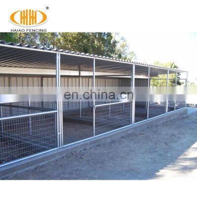 Factory Design Steel Pipe Galvanized Horse Rail Fence Panels for Sale photo-3