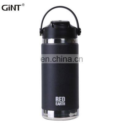 Red Earth 550ml 18/8 Stainless Steel Vacuum Insulated Water Bottle With Straw
